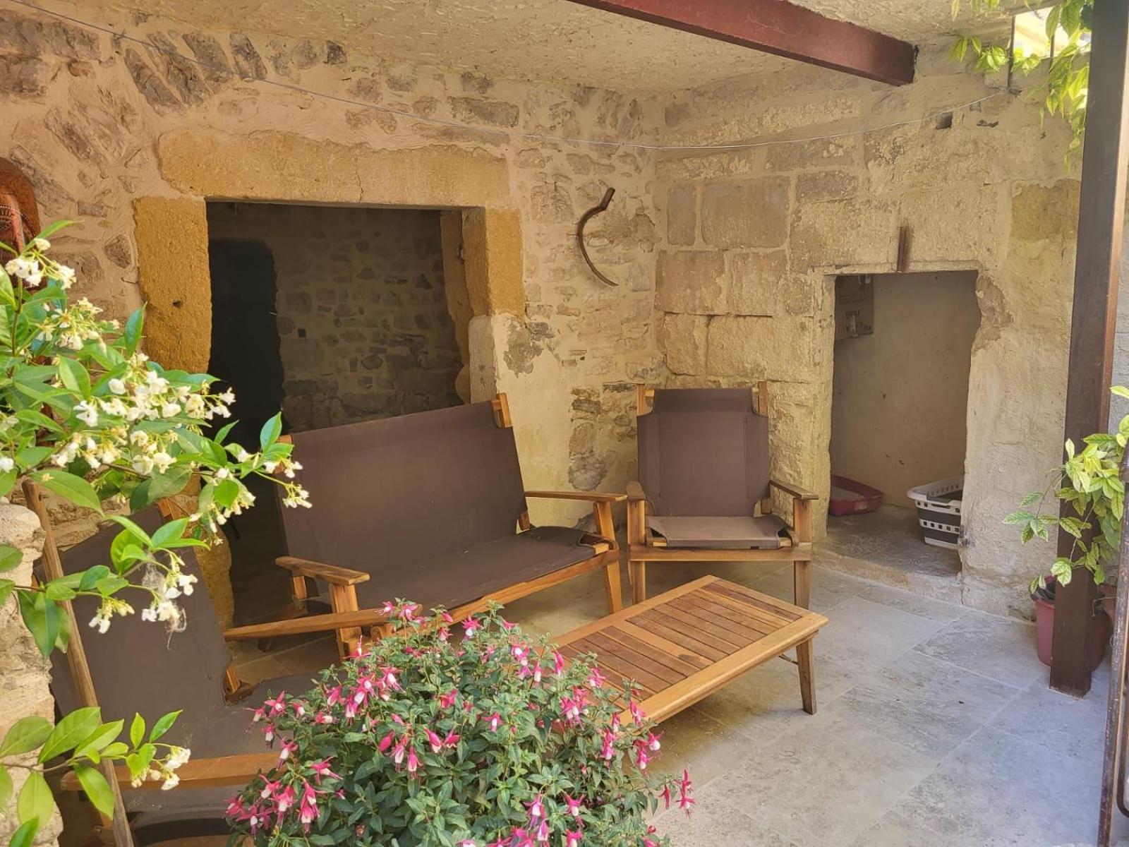 Appartamento La Grange Asperes Esterno foto